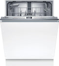 Bosch Geschirrspüler, 60 cm, Silber, SBV4ETX08E, Serie 4, Smarter XXL- Vollintegriert, Besteckkorb, Spülmaschine mit Programmassistent