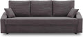Sofa Couch, Grau, Dorma mit schlaffunktion, einfacher Aufbau, modernes Design, polstermöbel. Schlafcouch zum Wohnzimmer. Widerstandsfähiges