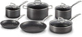 LE CREUSET Topf- & Pfannensets, Schwarz, 51806000010002 Kochgeschirr-Set, Stahl, 6-teilig