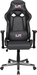 GAME ROCKER Schreibtisch, 110 kg, Schwarz/Anthrazit, Gaming Stuhl G-20 Kunstleder, bis belastbar