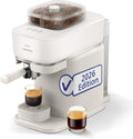 PHILIPS Kaffeemaschine, 16 Bar, Weiss, Baristina Espressomaschine mit Bean Swap