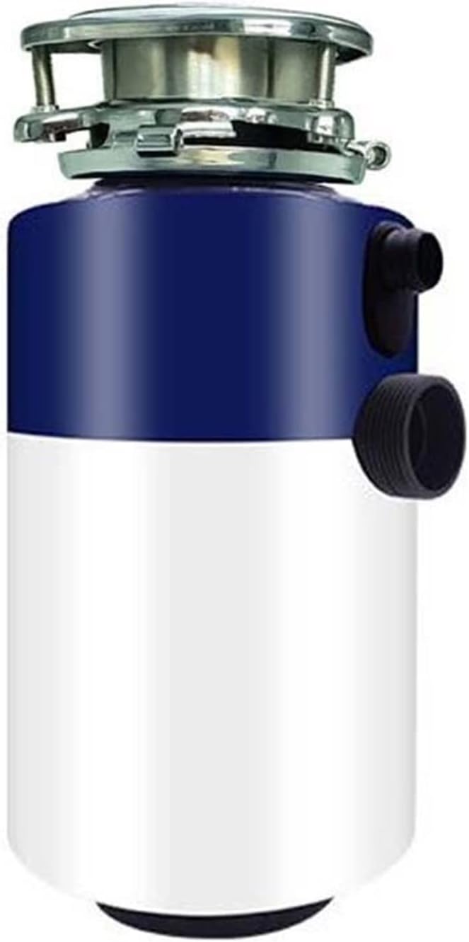 Abfallzerkleinerer Universalzerkleinerer, 166 x 356 mm, 560 Watt, Silber, Lebensmittelsammler, 560 W, Hausmüllzerkleinerer mit Luftschalter