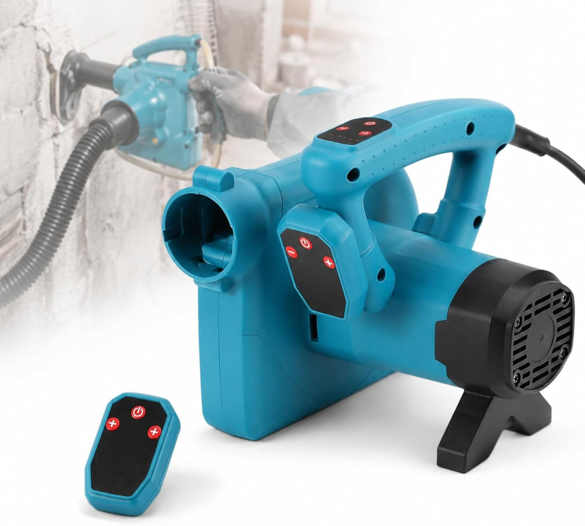 Vhewq Staubsauger, Schwarz, Industriestaubsauger Mit Fernbedienung, Elektrischer Handstaubsauger Mit Gebläsefunktion