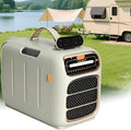 DXYQXL Mobiles Klimagerät, 140 m, Weiss, Tragbare Camping-Klimaanlage, Aussenzelt AC, einstellbare Temperatur 16-32°C