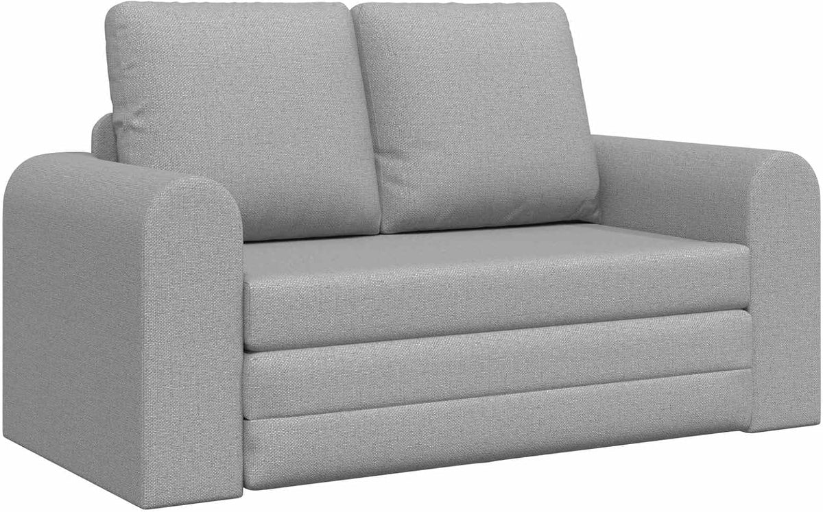 Sofa vidaXL, 60 cm, Wolkengrau, Schlafsofa Stoff, Wohnzimmer, modernes rechteckiges -Bett, langlebiges, Flexibles Möbel für den Schlafbereich