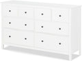 KHG Sideboard, Weiss, Landhausstil Massivholz Kiefer-Echtholz Buffet Kommode