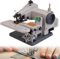 Blindstich, 8 mm, Schwarz, Saummaschine, Tragbare Näh- und Stickmaschine mit 3, Stichlänge, 1200 U/min Höchstgeschwindigkeit