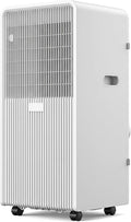 Mobiles Klimagerät, Weiss, Tragbare Klimaanlage Smart AC mit Fernbedienung, Leise Kühl Luftentfeuchter Ventilator