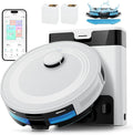 Lefant Staubsauger, Schwarz, M2S Pro Saugroboter mit Wischfunktion, Roboter mit Automatischer Staubentleerung, LiDAR-Navigation Mapping