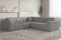 Sofa Fun Möbel, Grau, Ecksofa Designersofa CELES Premium in Stoff Scala Seite