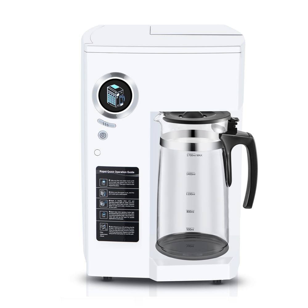 RETEC Wasserhahnfilter, Weiss, Umkehrosmoseanlage R.O.POT Kflow PERFECT-WATER UP ONE-STEP