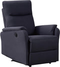 De RUCCI Relaxsessel, Grau, Fernsehsessel, mit Liegefunktion, Liegesessel, Elektrischer Liegesessel Matteo, Ergonomische Design für Fernsehen