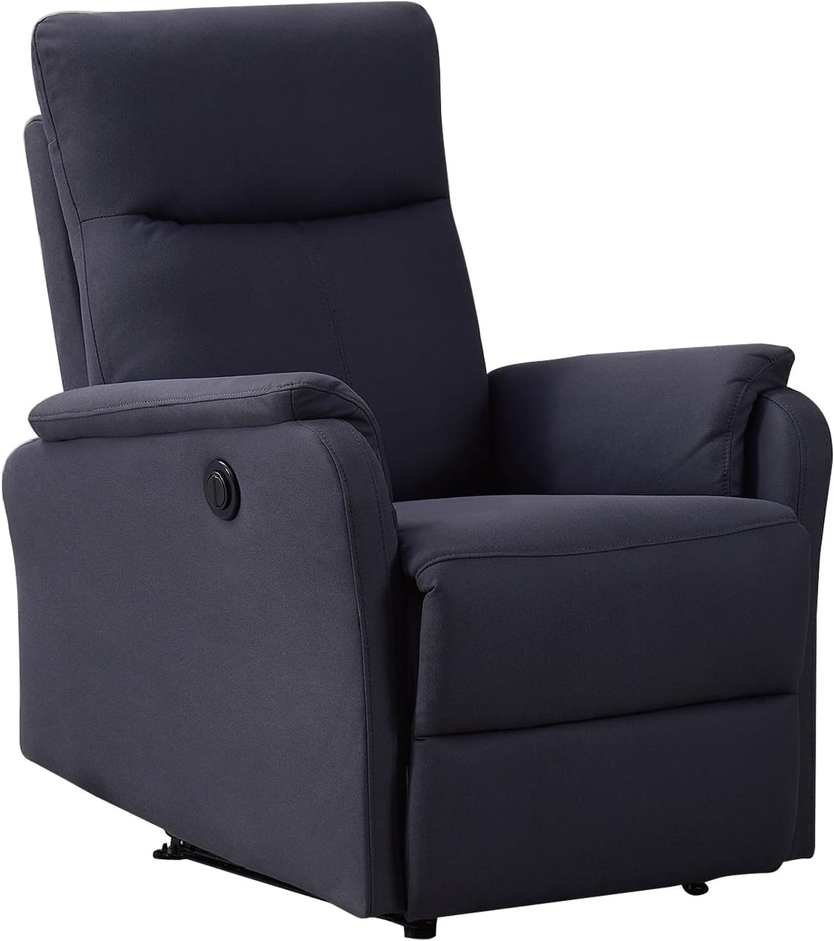 De RUCCI Relaxsessel, Grau, Fernsehsessel, mit Liegefunktion, Liegesessel, Elektrischer Liegesessel Matteo, Ergonomische Design für Fernsehen
