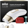 Braun Systeme, Braun/Weiss/Gold, IPL Geräte Haarentfernung Silk·expert Pro 5, PL5321, Alternative Laser Haarentfernung für Zuhause