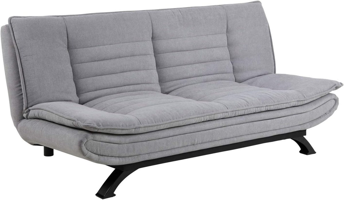 Sofa Nicht Zutreffend, 196 cm, 98 cm, Grau, Schlafsofa Schlafcouch Funktionsofa, B x T, Mikrofaser, Schlaffunktion