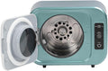Fockety Wärmepumpentrockner, 300 W, Silber/Grün, Kompakter Wäschetrockner, 3 einstellbare Einstellungen Vollrotationsmodus Tragbarer