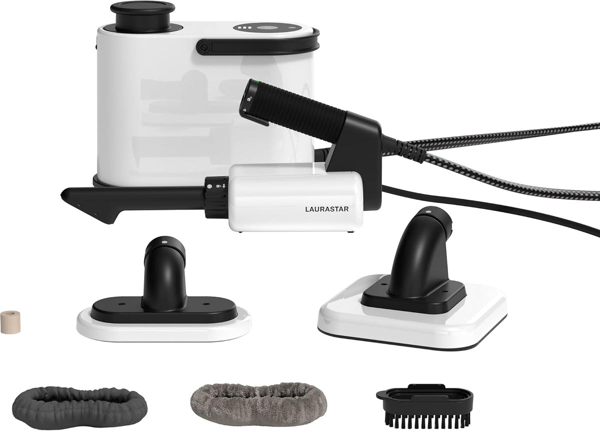 Laurastar Dampfreiniger, Schwarz, AURA - Advanced Steam Purifier, Reinigung & Hygiene fürs Zuhause
