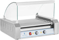 Royal Catering Hot Dog-Maschinen, 1850 W, 20 W, Silber, Hot Dog Grill Hot Dog Maschine Hot Dog Maker (11 Rollen