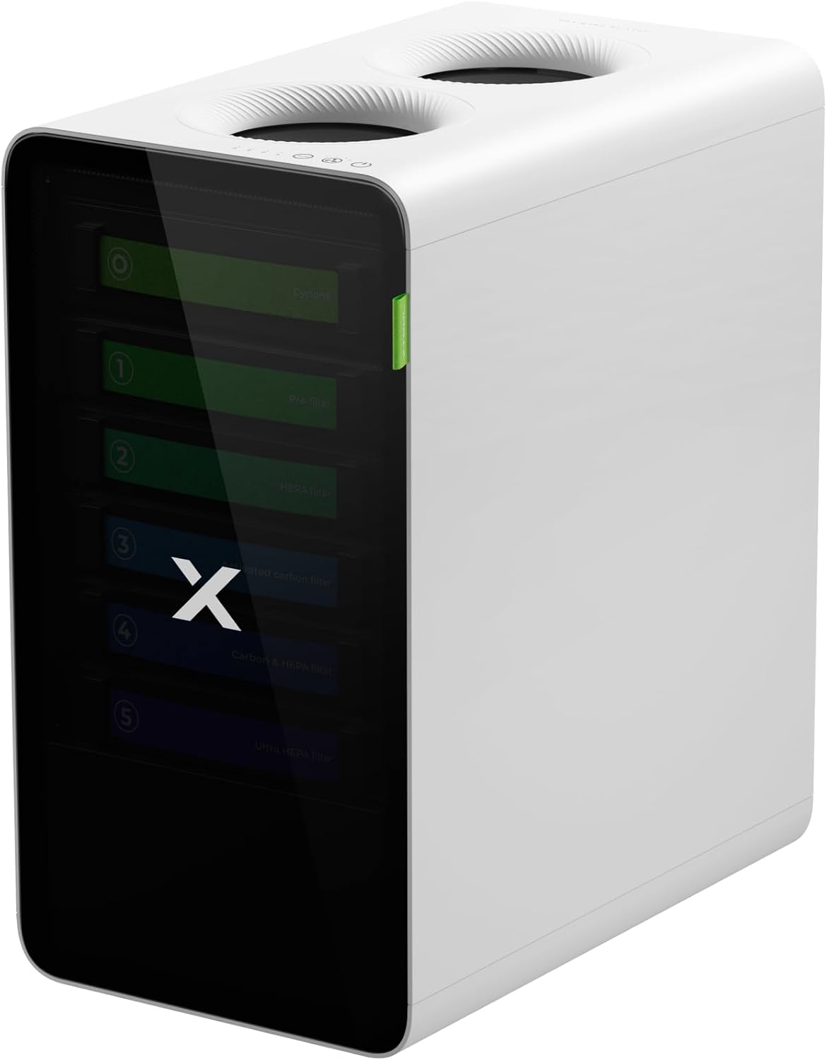 xTool Dunstabzugshaube, Weiss, SafetyPro AP2 Luftreiniger für 3D Drucker und Laser Gravur, 6-stufiger Filterung