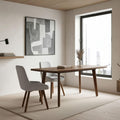 IDIMEX Esstisch, 180 x 80 cm, Nussbaum, NERI 140- ausziehbar, Finish - Esszimmertisch mit rechteckiger Tischplatte aus MDF