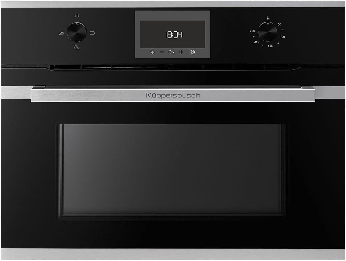 Küppersbusch Mikrowelle, Schwarz/Silber, CM 6330.0 S1 K-Series. 3 Compact Einbau- Schwarz/Edelstahl