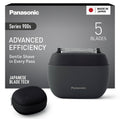 Panasonic Folienrasierer, Anthrazit, ES-PV3B-K803 Series 900s Premium Kompakt-Rasierer, Nass- und Trockenrasierer mit 5 Klingen für Männer