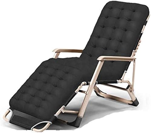 Dieser Stühle, 200 kg, Schwarz/Beige, klappbare, Garten und Camping. Er ist extra breit, trägt bis zu und ist i