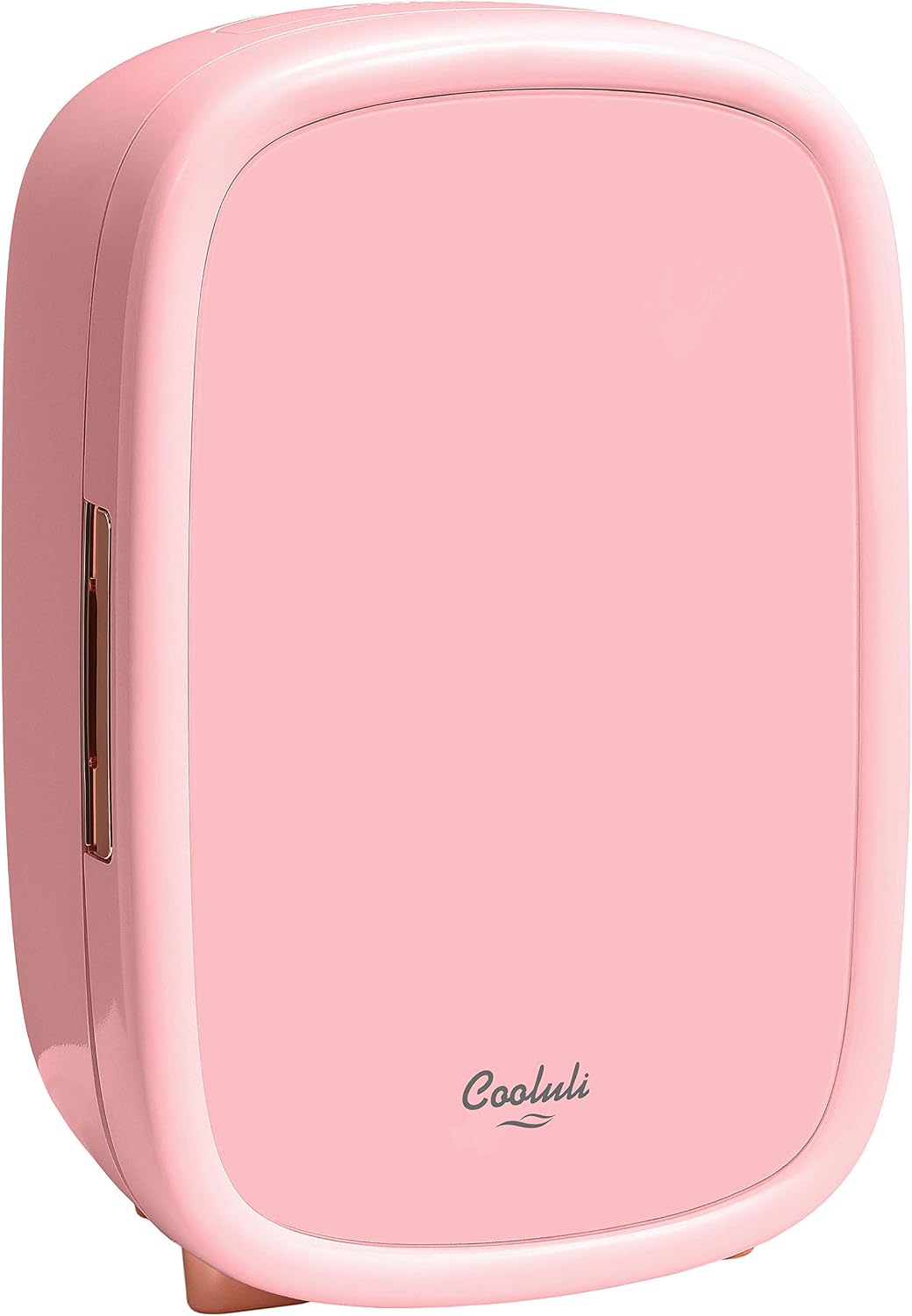Cooluli Mini-Kühlschrank, 12 Liter, Rosa, Beauty Pink Hautpflege-Kühlschrank zur Aufbewahrung von, Kosmetikerbedarf