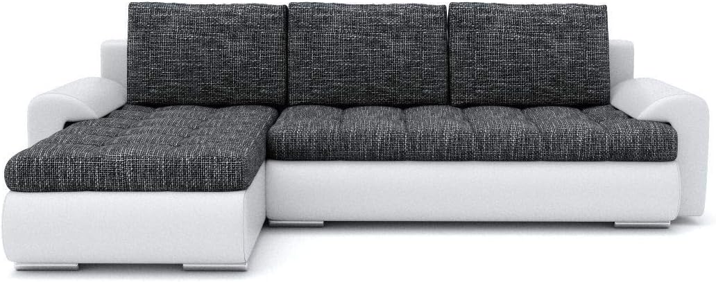 Sofini Sofa, Schwarz/Weiss