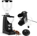 QFGain Kaffeemaschine, 22 x 14 x 47 cm, 200 W, Schwarz, KaffeemüHle mit 60-Mm-Flachmahlwerk