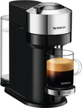 De'Longhi Kaffeemaschine, 1500 W, 1.1 L, Silber/Schwarz, Nespresso ENV120.C Vertuo Next Kapsel-Espressomaschine