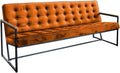 Sofa KAWOLA, Cognac, Esszimmergruppe Sitzgruppe Küchensitzgruppe Bank Arly