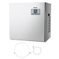 VEVOR Eiswürfelmaschine, 181 kg, Silber, kommerzielle Eismaschine, Kopf, /Tag Edelstahl-Eismaschine mit intelligentem Bedienfeld