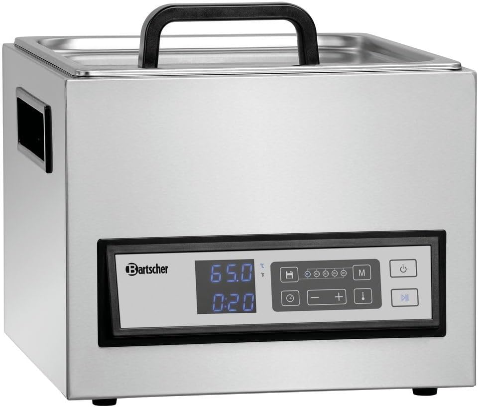 Bartscher Sous-Vide Garer, Edelstahl., Schwarz, Sous-Vide-Garer SV G16 L - 115131