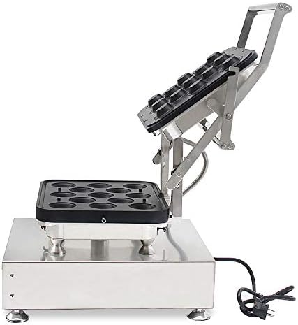 Hanchen Piemaker, 220 V, Edelstahl 304, Schwarz, NP-813 Kommerzielle Elektrische LED Vanillepudding Torte