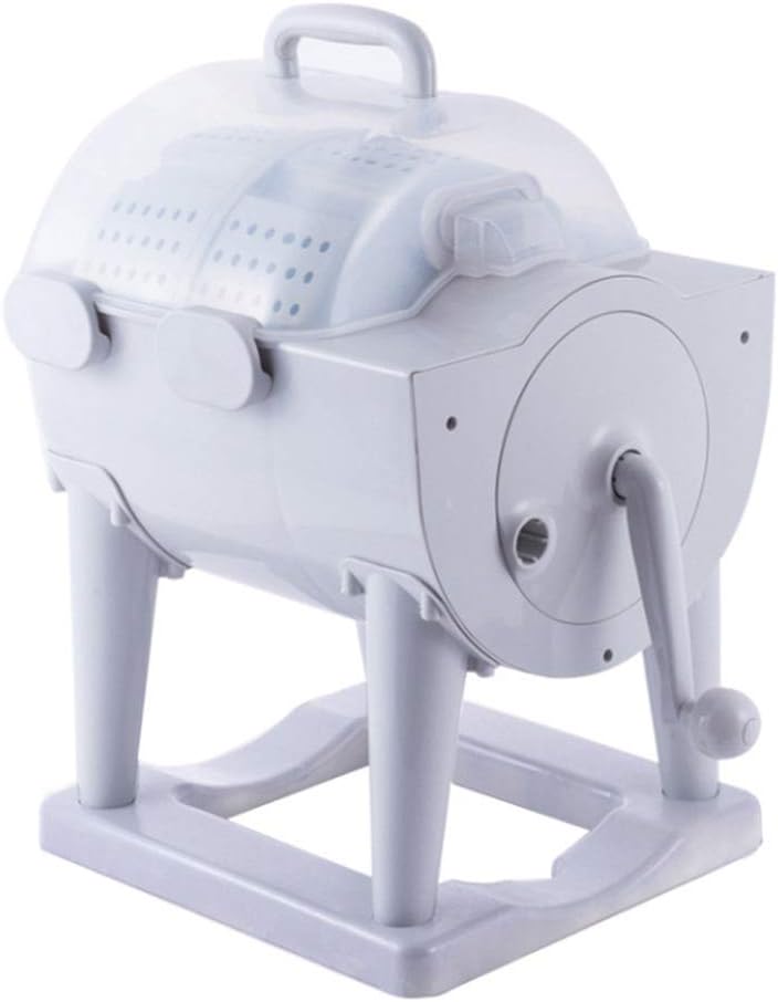 daily supplies Waschmaschine, Weiss, Mini Tragbare Handwaschmaschine, Nicht Elektrische Handwaschmaschine Mit Trockner