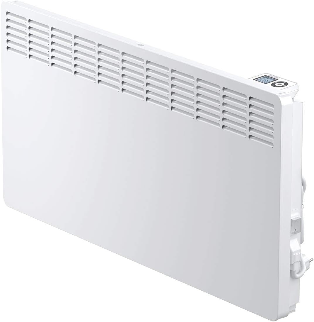 Stiebel Eltron Heizkörper, 3 kW, 35 m, Schwarz, Wandkonvektor CNS 300 Trend, für ca. ², TÜV geprüft, LC-Display