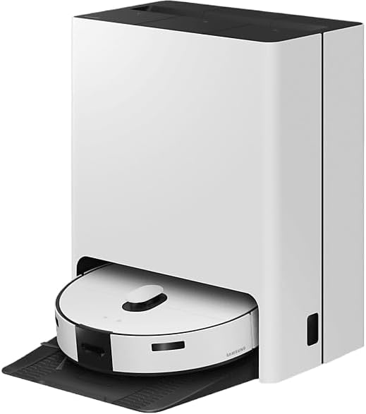 Samsung Saugroboter, Schwarz, VR7MD96514G/WA Jet Bot Combo, Clean Station Steam+, dToF LiDAR Sensor, Carpet Care