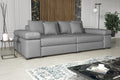 Fun Möbel Sofa, Hellgrau, Big Couchgarnitur Megasofa Riesensofa Arezzo in Stoff Now