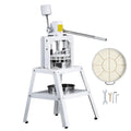 VEVOR Teigpressen, Silber, Teigteiler 10-teilige manuelle Teigteilermaschine, 560 g vertikaler Handpresse-Teigschneider mit Tablett