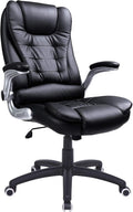 SONGMICS Schreibtisch, Schwarz, Racing Stuhl Bürostuhl Gaming Stuhl Chefsessel Drehstuhl PU, OBG51B