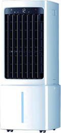 ERSINIAN Mobiles Klimagerät, 35 dB, 60 W, Weiss, Tragbarer Verdunstungsluftkühler mit 12-Liter-Wassertank, energieeffizient