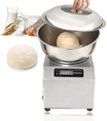 HCAUYNN Knet- & Rührmaschinen, 1800 W, 1800 W, 8KG, Edelstahl 304, Silber, Gewerblicher Teigmischer /18LBS, Elektrische Teigmaschine