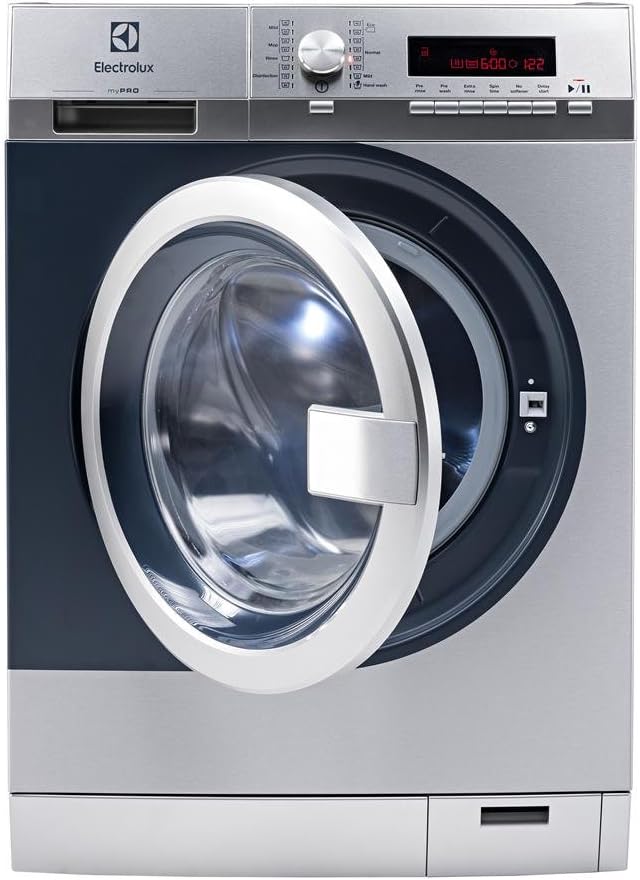 Electrolux Waschmaschine, 100 cm, Weiss, 914535401 Waschmaschinen/Frontlader (Freistehend), Höhe Modern