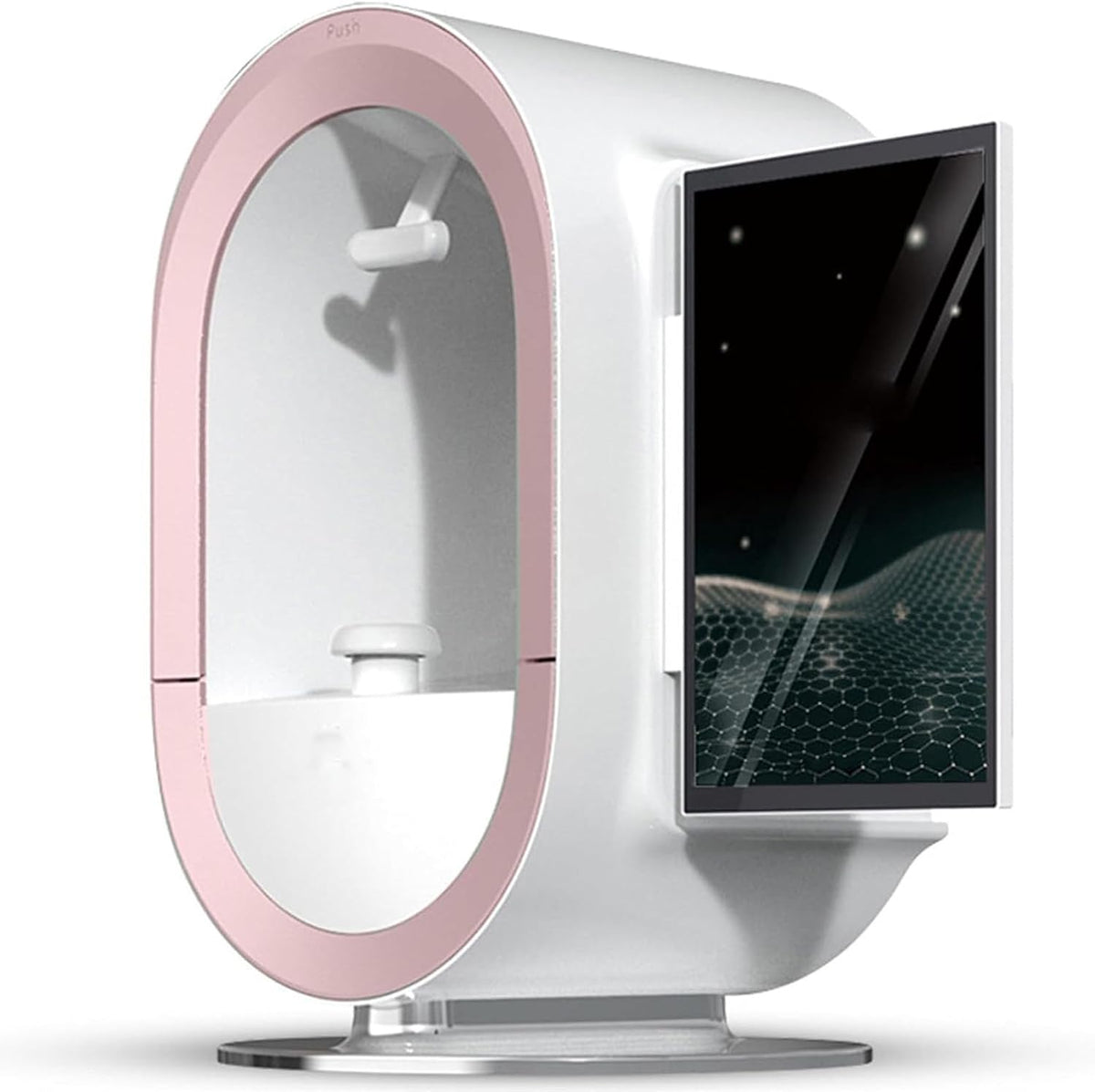 DDZJTPP Kamera, 13,3 Zoll, Rosa, 3D Digital Skin Analyzer Detector, AI Smart Facial Skin Analysis Machine, 40 Millionen Pixel