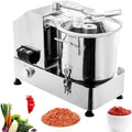 LSBHPPD Universalzerkleinerer, 1800 W / 2000 W, 12 L, 6 L, 9 L, Silber, Gewerbliche Küchenmaschine, Fleischschneider