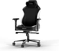 DXRacer Gaming-Stühle, Schwarz/Weiss, CRAFT L Schwarz & Weiss EPU Leder das Orginal Gaming Stuhl