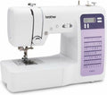 Brother Overlock-Nähmaschinen, Weiss/Violett, FS70WTx Patchwork (70 Stiche) - Nähmaschine mit, Lila