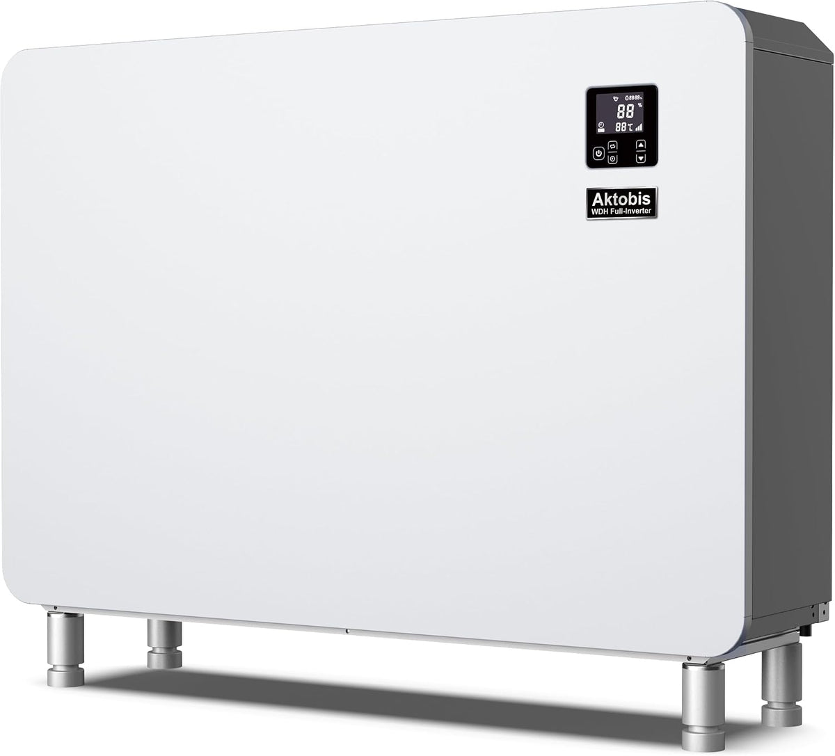WDH Luftentfeuchter, 60 Liter, Weiss, Aktobis Schwimmbad Entfeuchter -SE60 - mit, Automatikmodus und WLAN-Funktion