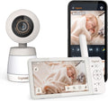 Gigaset Intelligente Überwachungsgeräte, Weiss/Grau, Baby 700 Connected, Video-Babyphone mit 5, 5'-Full HD-Touchscreen